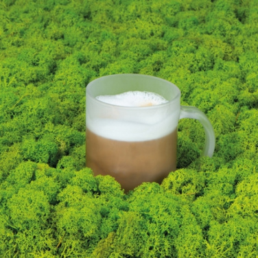 Logo trade corporate gifts image of: Glass coffee mug GENEVA 300 ml