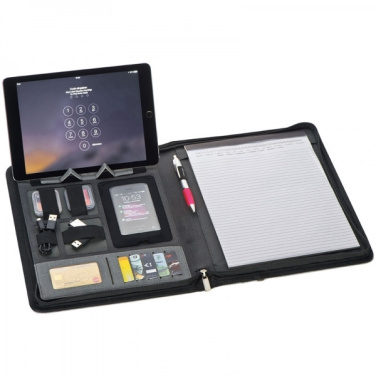 Logotrade promotional gifts photo of: A4 folder with power bank Elda