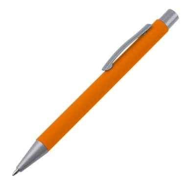 Logotrade corporate gift image of: Metal ballpen soft touch ABU DHABI