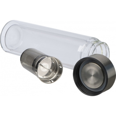 Logo trade promotional giveaways picture of: Thermal flask KARLSTAD 400 ml