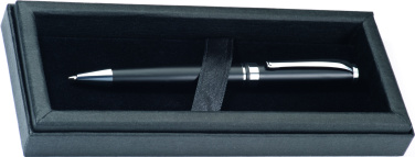 Logo trade corporate gifts image of: Metal ballpen CLAYTON
