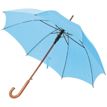 Logotrade promotional items photo of: Wooden automatic umbrella NANCY