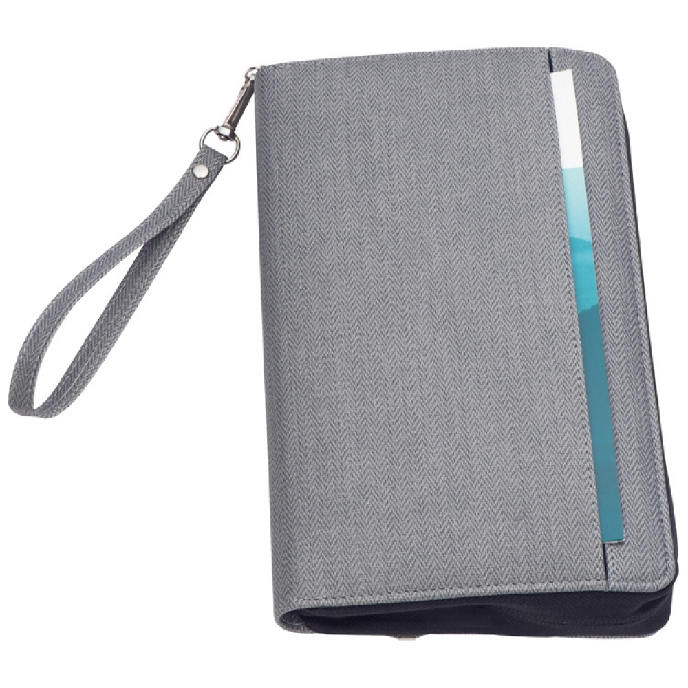 Logotrade promotional gift image of: Travel folder with power bank Almera