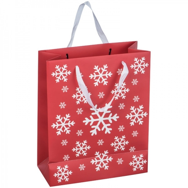 Logo trade promotional items picture of: Big Christmas paper bag ROMBAS