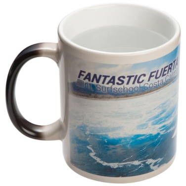 Logo trade promotional item photo of: Colour-changing sublimation mug SIRMIONE 300 ml
