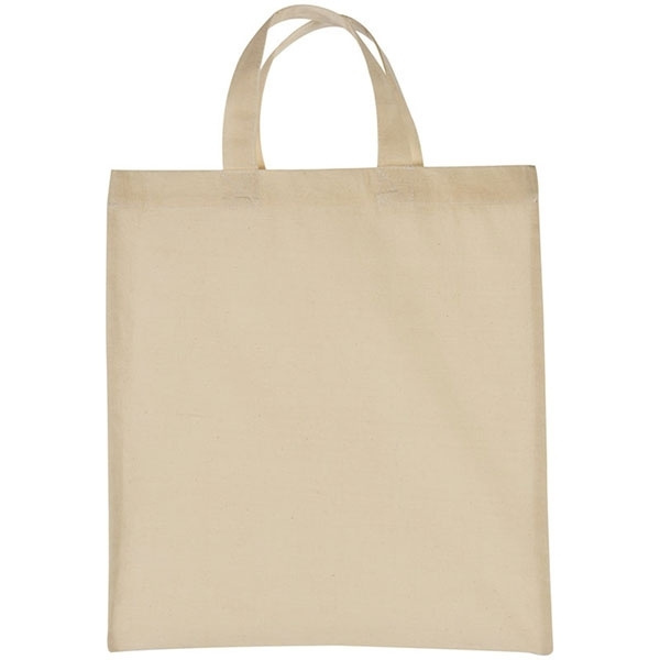 Logo trade promotional merchandise photo of: Cotton bag ANTIBES