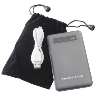 Logo trade business gifts image of: Power bank KINGSVILLE