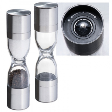 Logotrade promotional giveaway picture of: Salt and pepper mill 2-in-1 ROME