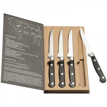 Logotrade corporate gift image of: Steak knife set LONDON