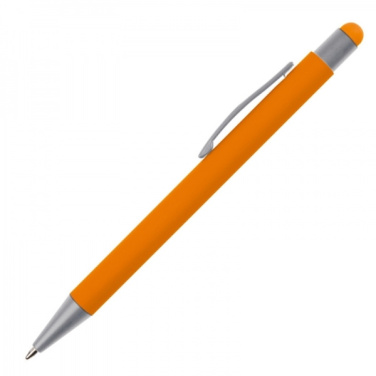 Logo trade corporate gifts picture of: Metal ballpen touch pen soft touch SALT LAKE CITY