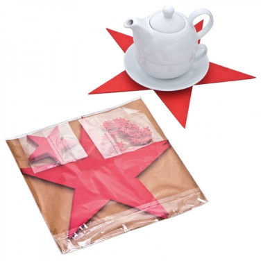 Logo trade promotional gifts image of: Felt star set KARLSTAD