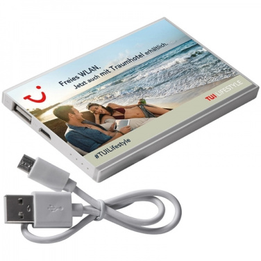 Logo trade promotional merchandise picture of: Power bank PINEVILLE 2200 mAh