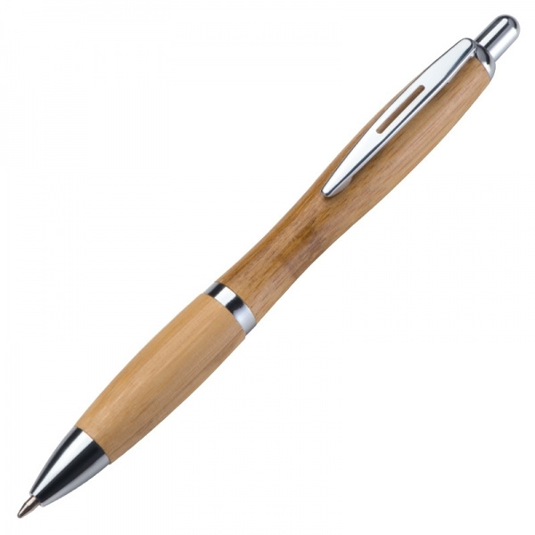 Logo trade promotional products picture of: Wooden ballpen BRENTWOOD