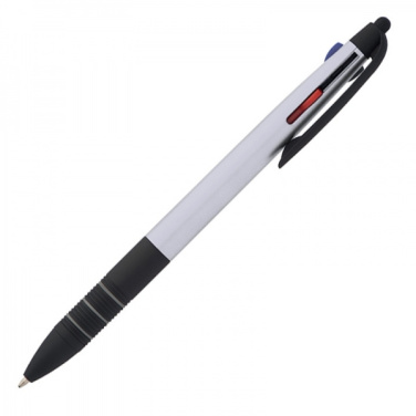 Logo trade promotional gifts image of: Plastic ballpen 3in1 BOGOTA