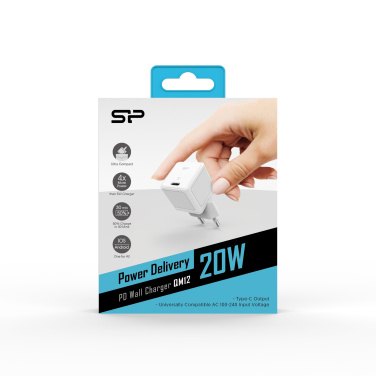 Logo trade corporate gift photo of: Silicon Power fast charger QM12