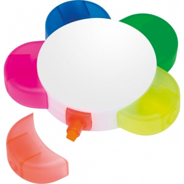 Logo trade promotional giveaways image of: Highlighter 5in1 BUTTERWORTH