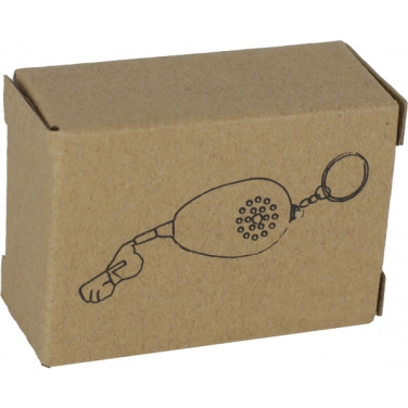 Logotrade promotional merchandise picture of: Keyring with alarm function OVADA