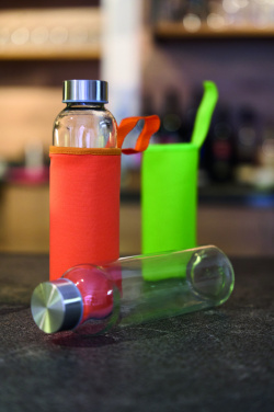 Logo trade promotional items image of: Glass bottle KLAGENFURT 500 ml