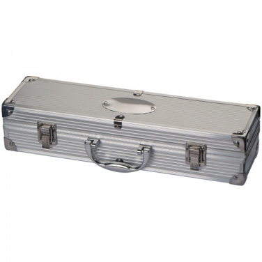 Logo trade corporate gifts image of: Barbecue case OVAL PLATE