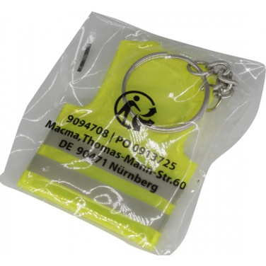 Logo trade corporate gifts image of: Keyring SPEEDY