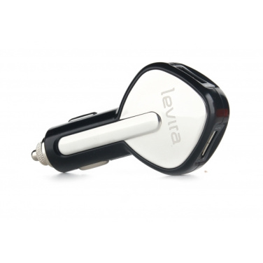 Logo trade promotional items picture of: Dual USB Car Charger