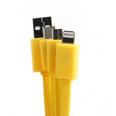 Logo trade promotional products image of: Personalized charging cable 3in1