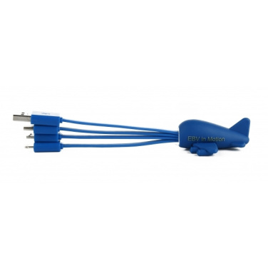 Logo trade promotional merchandise photo of: Personalized charging cable 3in1