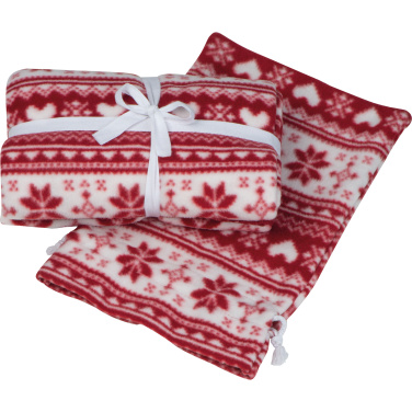 Logotrade promotional merchandise photo of: Christmassy blanket DEBRECEN