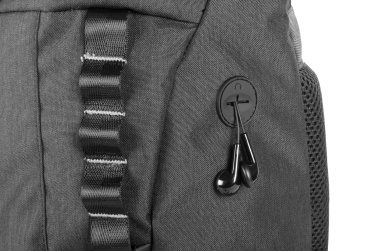 Logotrade promotional products photo of: Rolltop backpack ELBERT Schwarzwolf