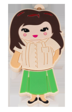 Logotrade advertising product image of: USB in individual shape