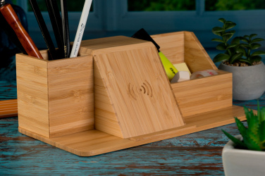 Logo trade promotional giveaways picture of: Desk organizer LUBLIN