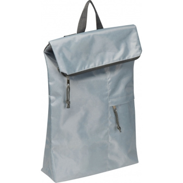 Logo trade promotional products image of: Foldable backpack STOCKTON