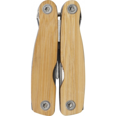 Logotrade promotional merchandise picture of: Multifunction tool bamboo LEEDS