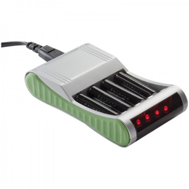 Logo trade promotional gifts image of: Battery charger THUNDER BAY