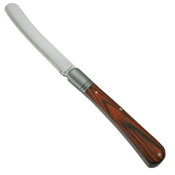 Logo trade promotional items picture of: Butter knife GARMISCH Schwarzwolf