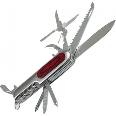 Logo trade business gifts image of: Folding knife HUNTER Schwarzwolf