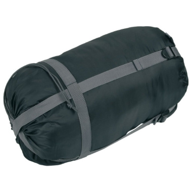 Logo trade corporate gifts picture of: Sleeping bag KINABALU Schwarzwolf