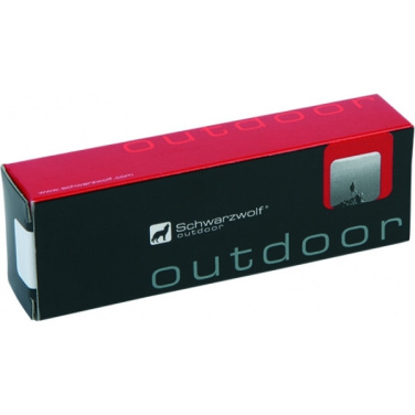 Logo trade promotional item photo of: Folding knife STYX Schwarzwolf