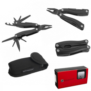 Logotrade promotional gift picture of: Multitool ARMADOR NEW Black Schwarzwolf