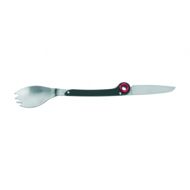 Logotrade promotional items photo of: Multifunctional spoon LATEMAR Schwarzwolf