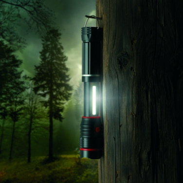 Logo trade promotional giveaway photo of: Flashlight BIWA Schwarzwolf