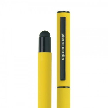 Logo trade promotional merchandise photo of: Writing set touch pen, soft touch CELEBRATION Pierre Cardin