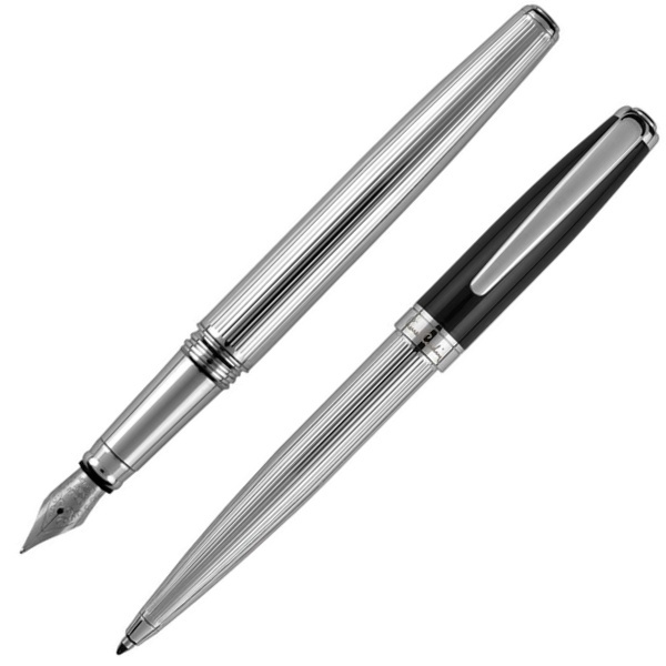 Logotrade promotional giveaway picture of: Writing set ballpoint pen & fountain pen CHRISTOPHE Pierre Cardin