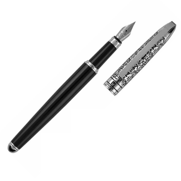Logo trade corporate gifts image of: Fountain pen JACQUES Pierre Cardin