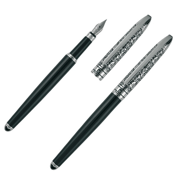 Logotrade promotional merchandise image of: Writing set ballpoint pen & fountain pen JACQUES Pierre Cardin