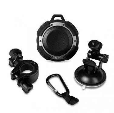 Logo trade promotional gifts image of: BLUETOOTH SPEAKER BS71 SILICON POWER