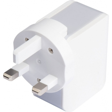 Logotrade promotional merchandise photo of: Travel adapter ANTWERP