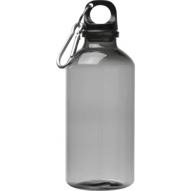 Logo trade promotional merchandise photo of: Recycled PRT bottle MECHELEN 400 ml