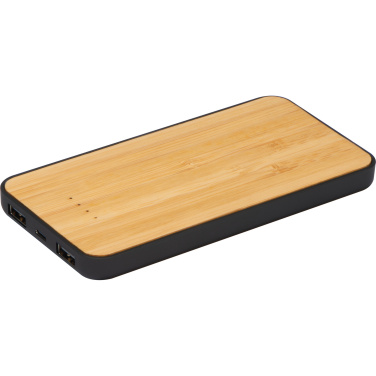 Logotrade promotional gift image of: Wireless charger and powerbank 8000 mAh MILAN