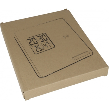 Logo trade promotional items image of: Bamboo weather station GRANADA